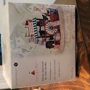 NIB Department 56 "Fresh Seafood by the Shore"  Seasons Bay Series